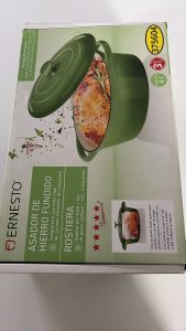 Asador de hierro fundido