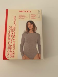 LONG-SLEEVE RIBBED BODY (CIZENTO)