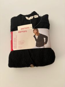 CHUNKY KNIT CARDING (PRETO)